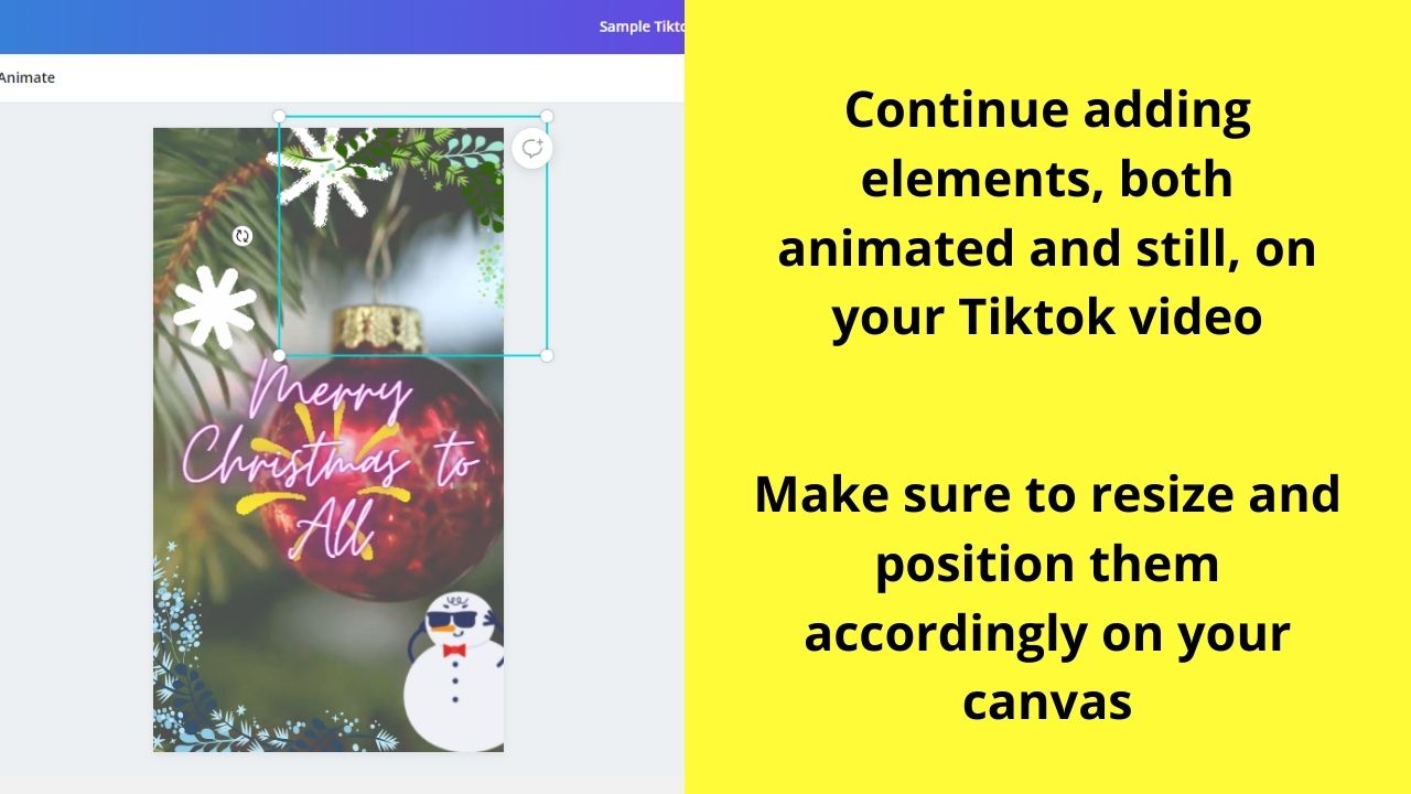 How to Use Canva for Tiktok Creating Tiktok Videos Step 4.2
