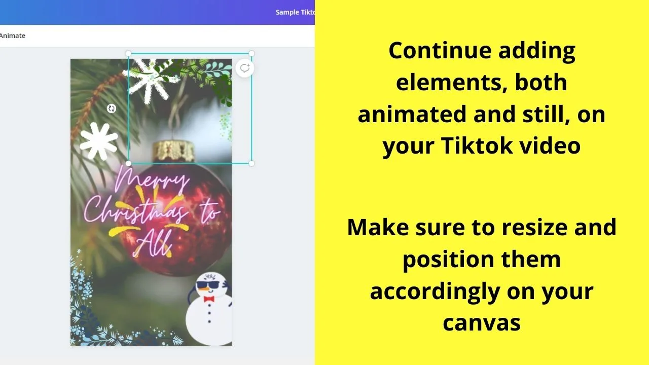 How to Use Canva for Tiktok Creating Tiktok Videos Step 4.2