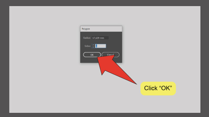 How to Use The Polygon Tool In Adobe Illustrator Step 5