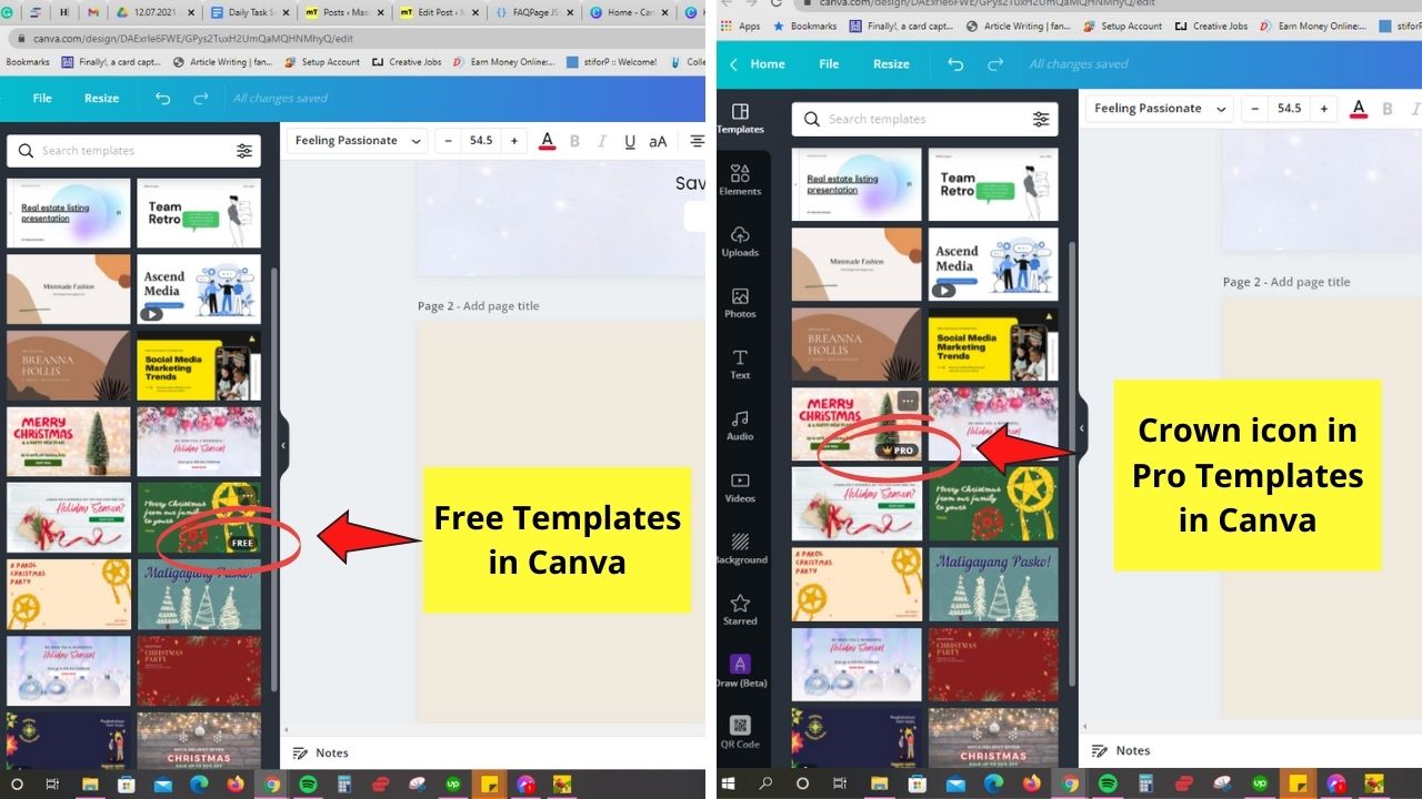 The 10 Key Differences between Canva Free and Canva Pro Template Creation 1