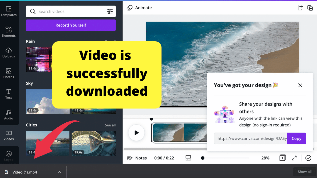 Cómo descargar videos de Canva Aprender Marketing
