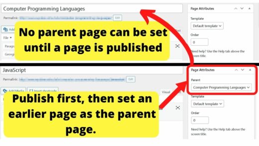 how-to-create-a-parent-page-in-wordpress-complete-guide