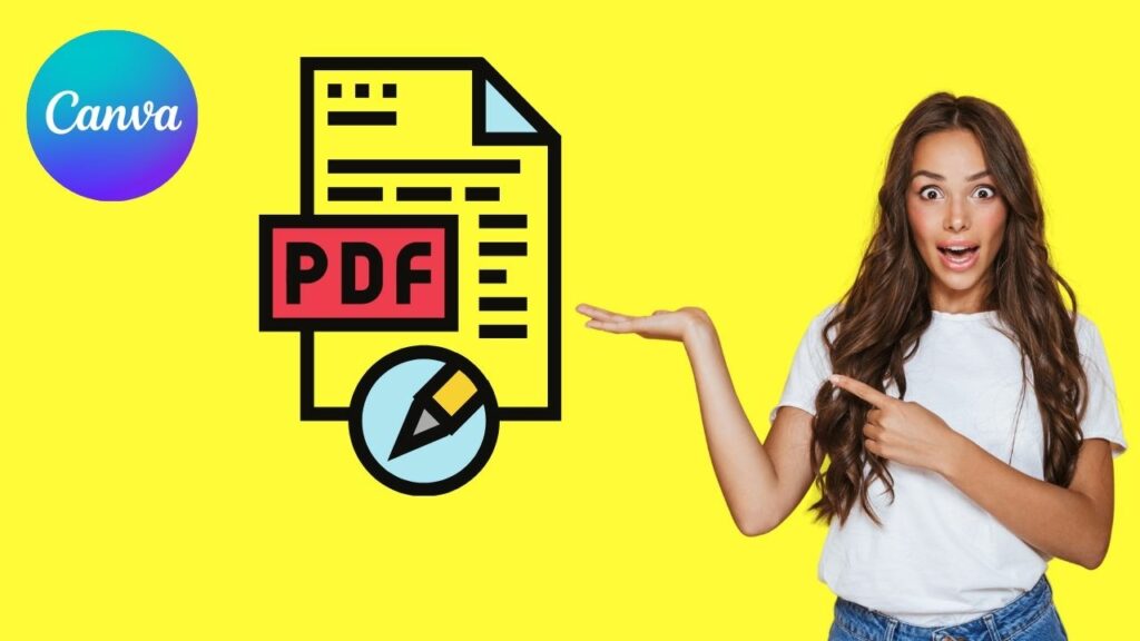 can you edit pdf text in canva