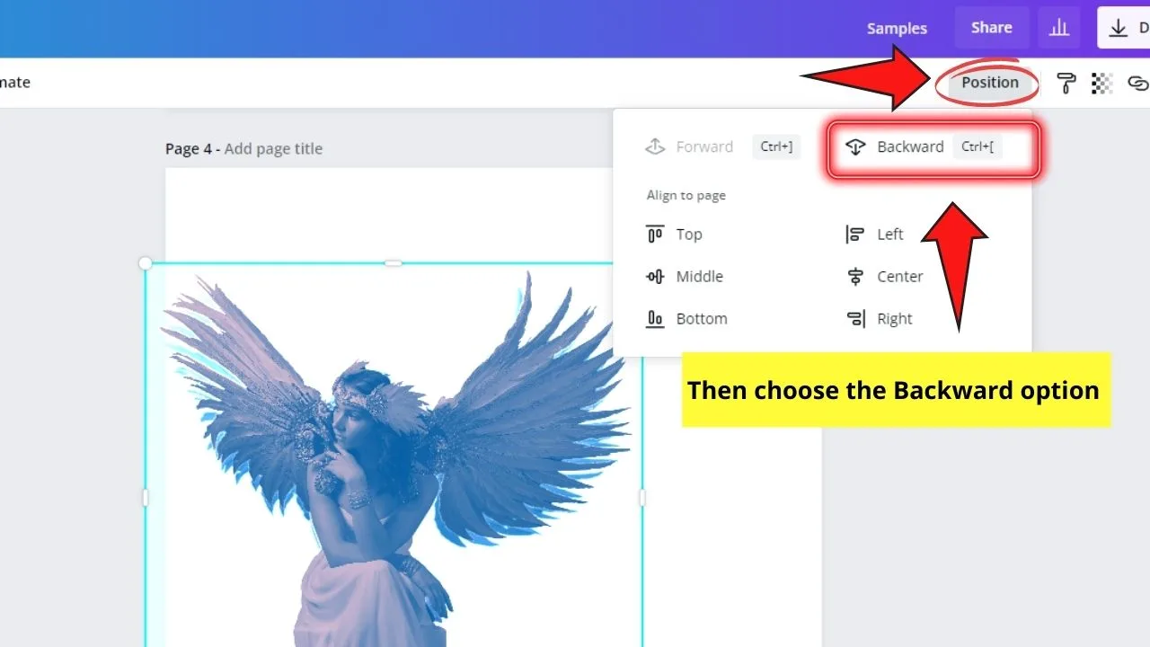 How to Create an Outline Around Your Photos in Canva Adding a Simple Outline Step 6.2