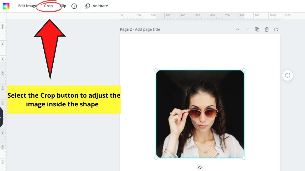 How to Fill a Shape with an Image in Canva Step 6.2
