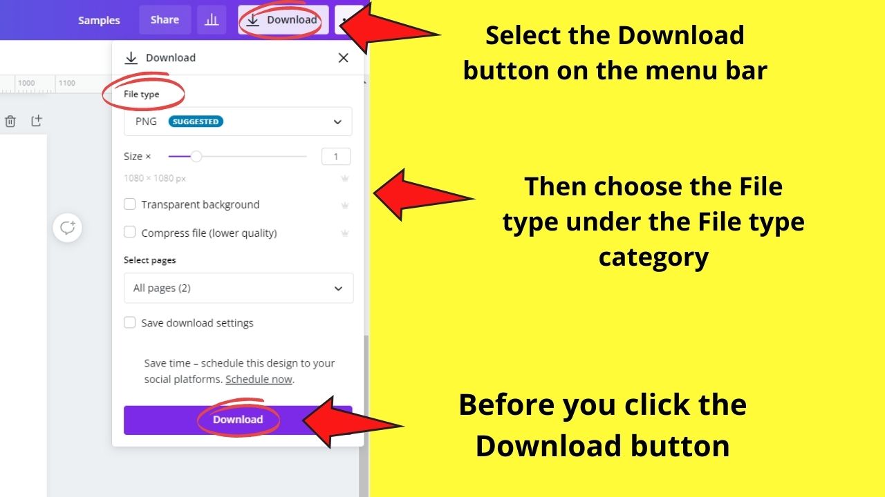 How to Fill a Shape with an Image in Canva Step 8