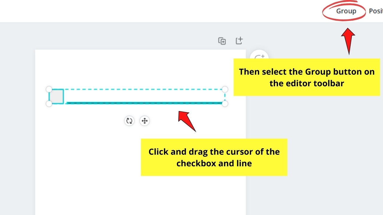 How to Make a Checklist in Canva Using Blank Templates Step 5