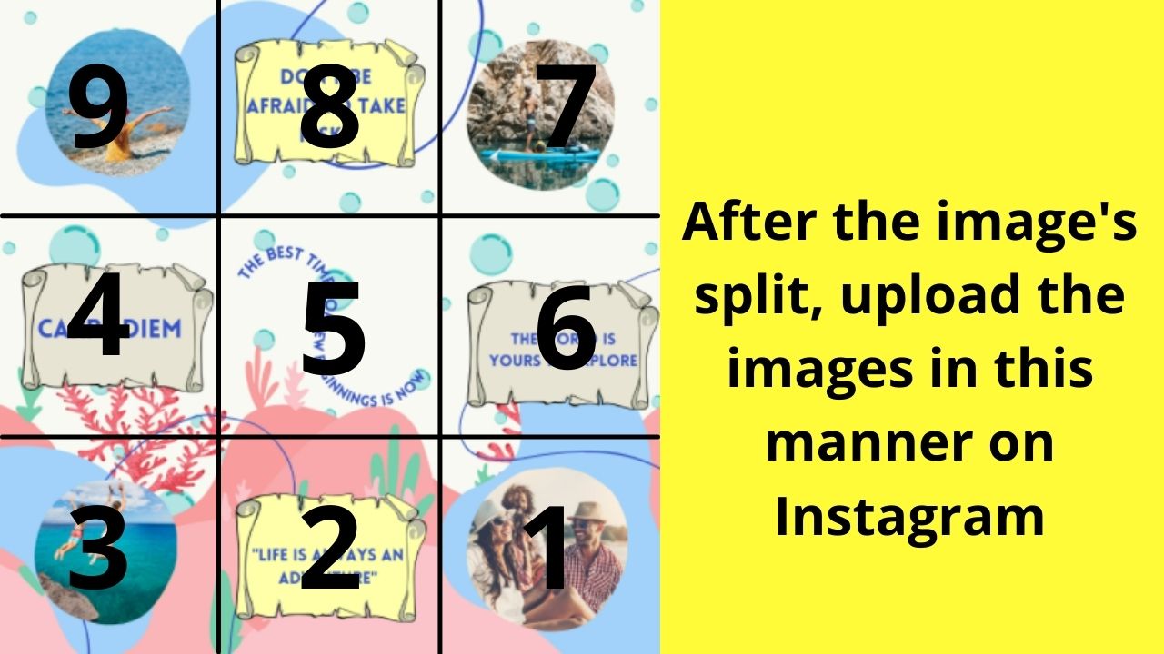 How to Make an Instagram Puzzle Feed with Canva Step 16