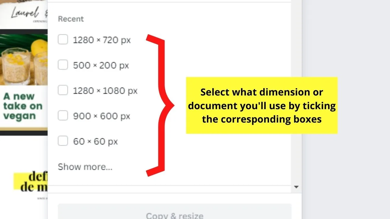 How to Set the Dimensions in Canva for Pro Users Step 3