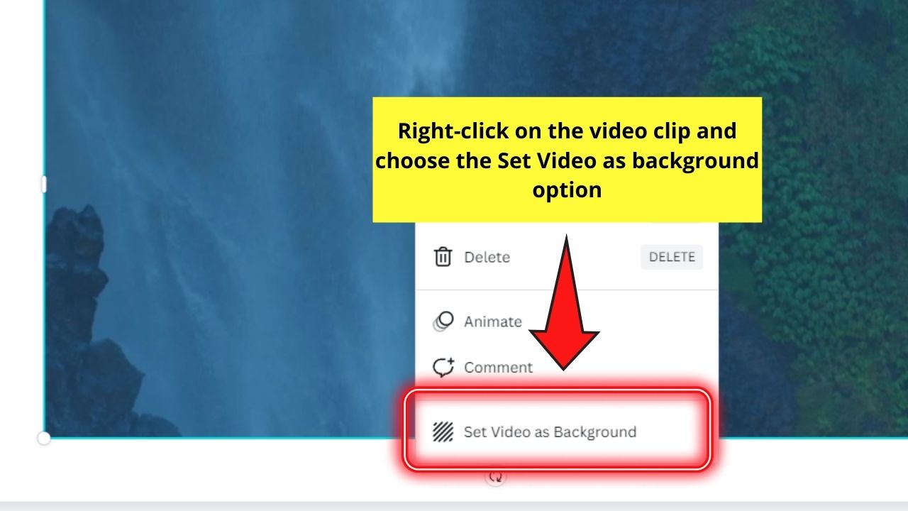 How to Slow Down a Canva Video Step 3.1