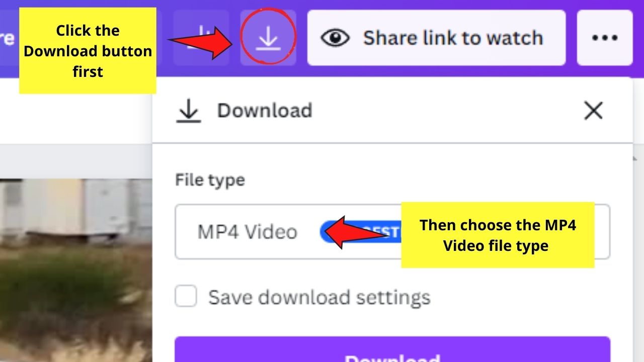 How to Speed Up a Canva Video Step 3.2