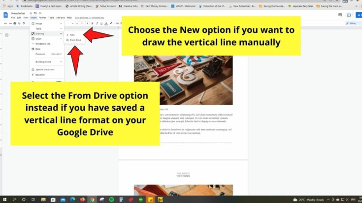 How to Add a Vertical Line in Google Docs — All You Need to Know