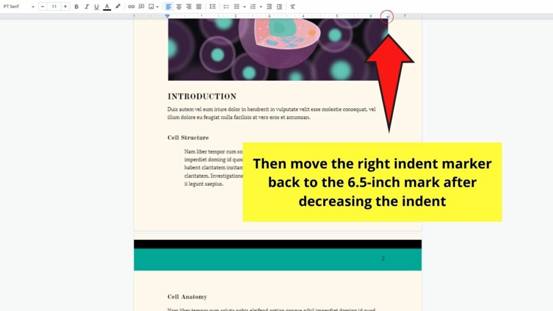 How To Make A Block Quote In Google Docs Quick Guide   How To Block Quote In Google Docs Step 5 1080x608 