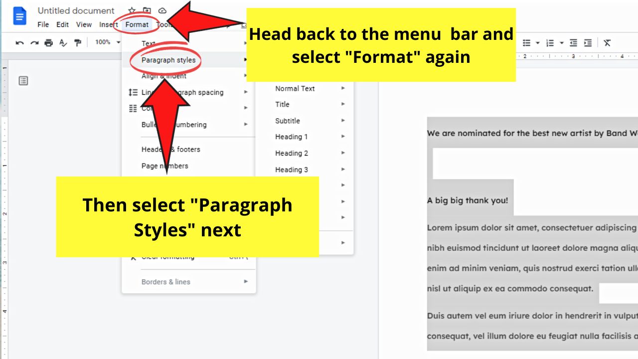 How to Change Default Font in Google Docs Permanently Step 6