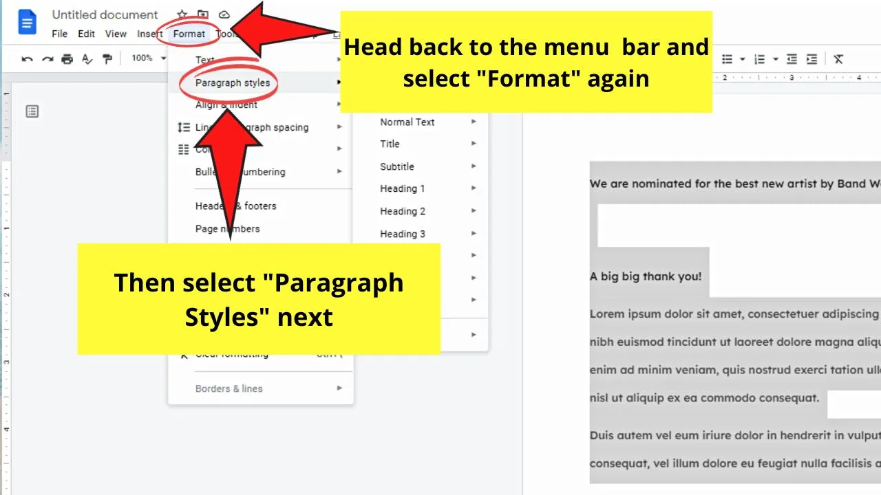 How to Change Default Font in Google Docs Permanently Step 6