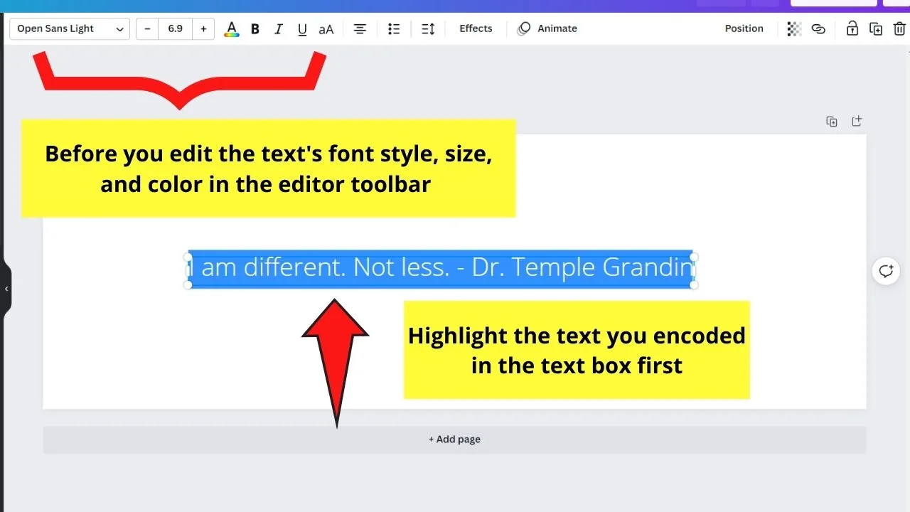 How to Change Letter Spacing in Google Docs By Inserting Letter-Spaced Text from Canva Step 3
