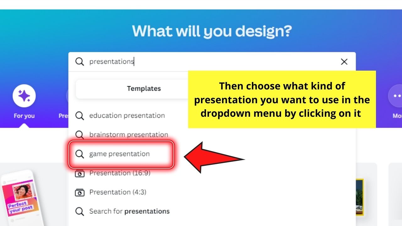 How to Make Text Appear on Click in Canva Presentations Step 1.2