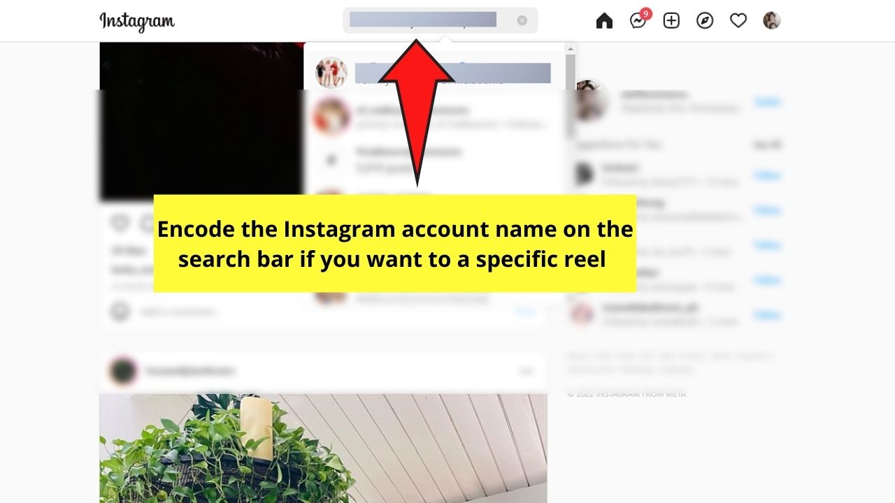How to Pause Instagram Reels When Using a Desktop Step 1.1