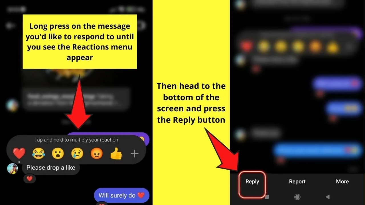 How to Reply to a Message on Instagram In the Mobile App Step 3