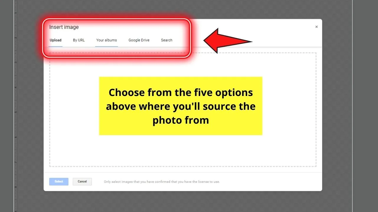 How to Rotate Images in Google Docs with the Drawing Tool Step 3.2