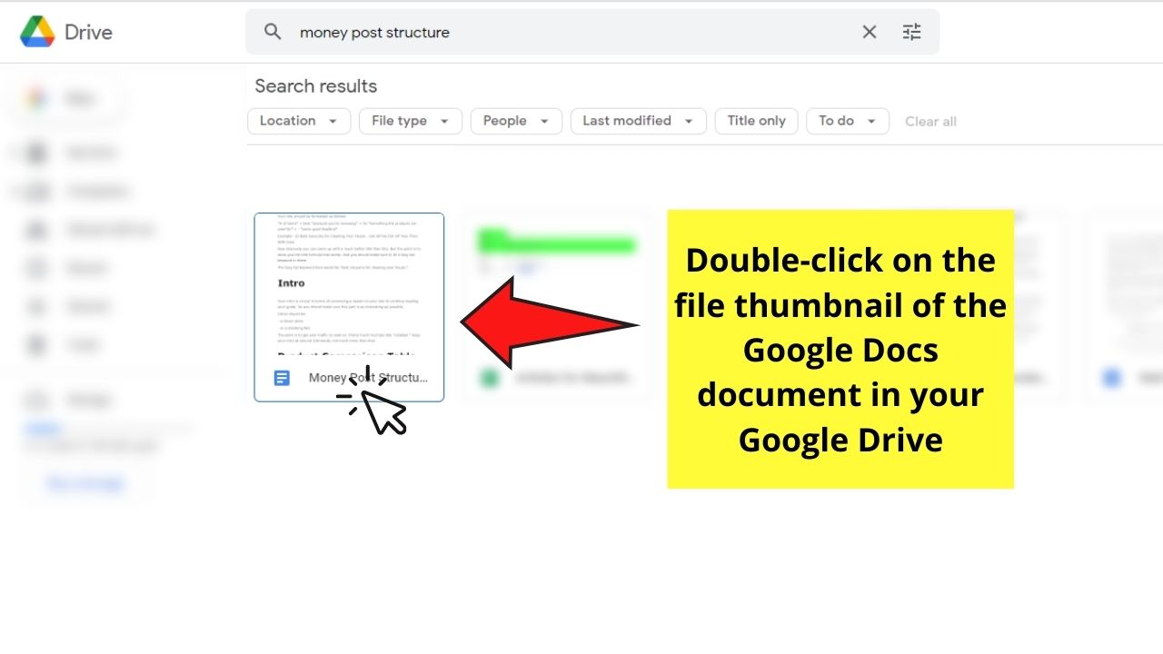 How to Zoom in Google Docs with Keyboard Shortcut Step 1.1