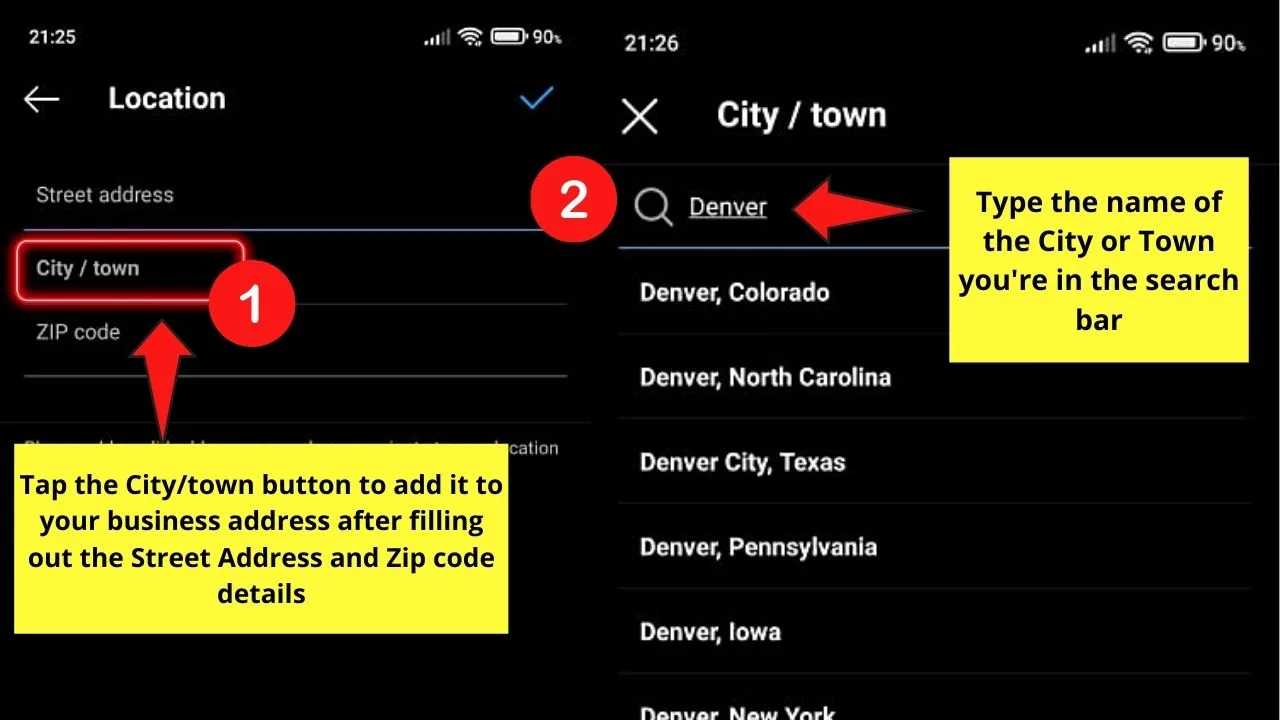 How to Add Your Location to Your Instagram Bio Step 4