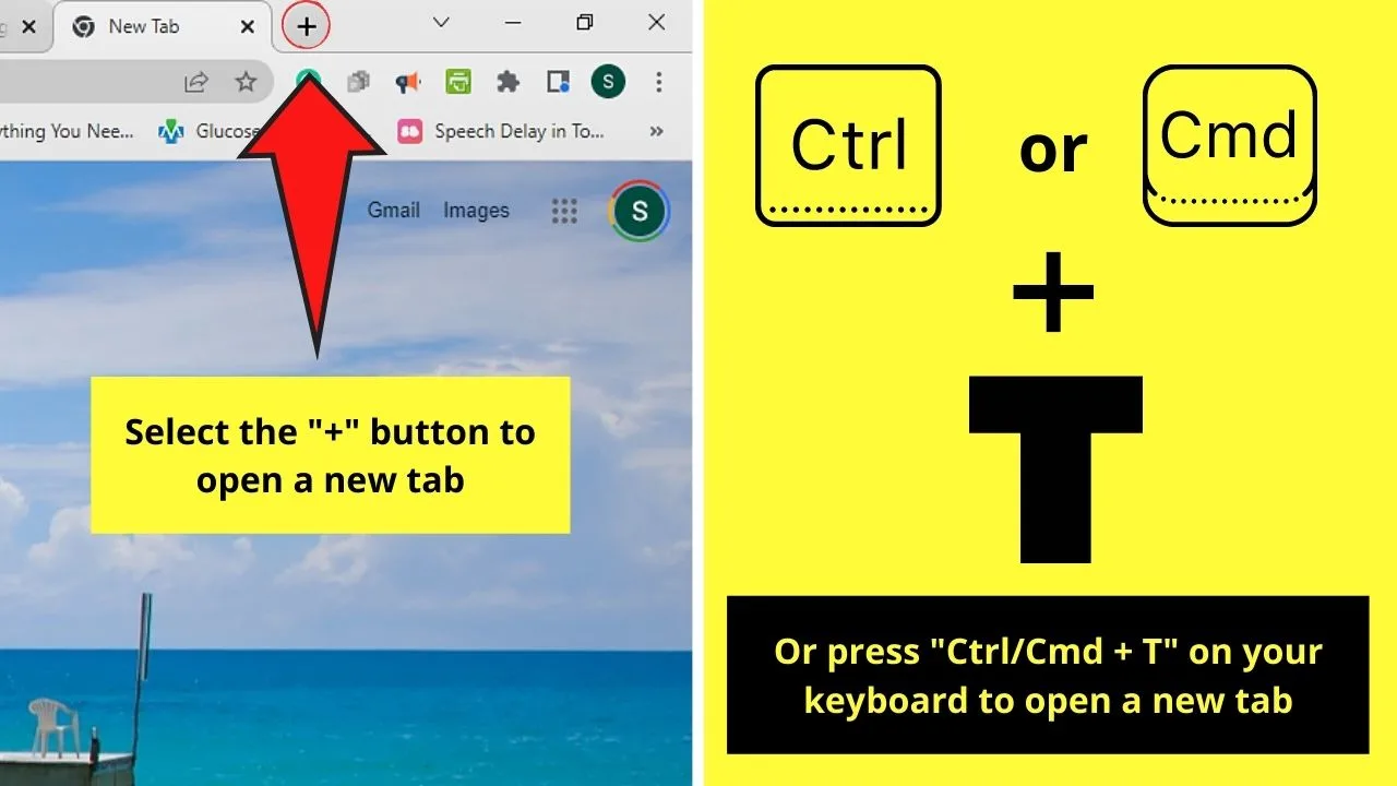 How to Change the Tab Color in Chrome by Creating a Custom Theme Step 1