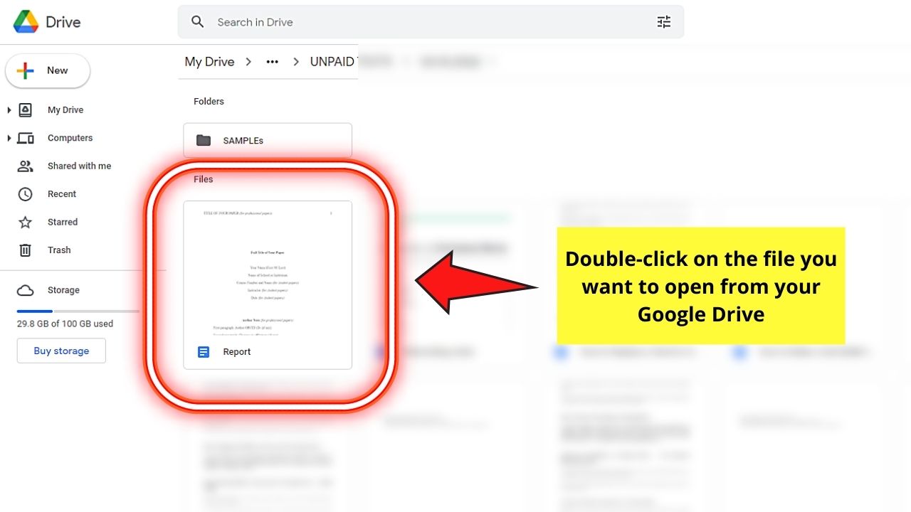 How to Clear Formatting in Google Docs The Basic Method Step 1.1