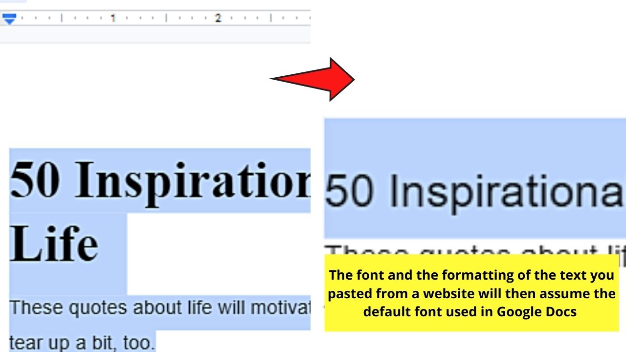 How to Clear Formatting in Google Docs The Basic Method Step 4.2
