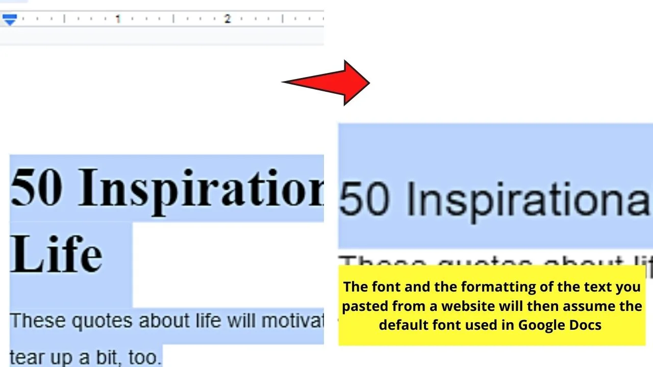 How to Clear Formatting in Google Docs The Basic Method Step 4.2
