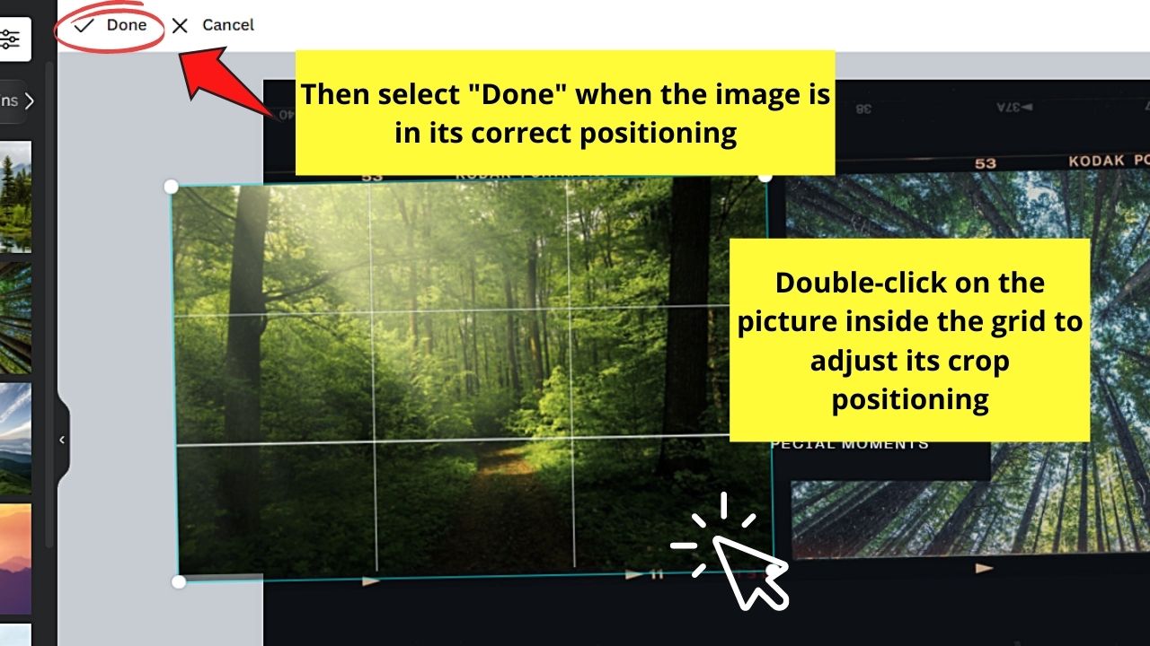 How to Create a Slideshow in Canva Using Pre-made Slideshow Templates Step 4.1