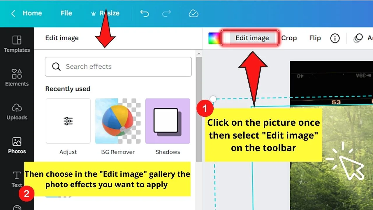 How to Create a Slideshow in Canva Using Pre-made Slideshow Templates Step 4.2