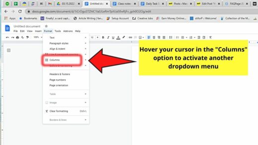 How to Make 2 Columns in Google Docs — The Answer!