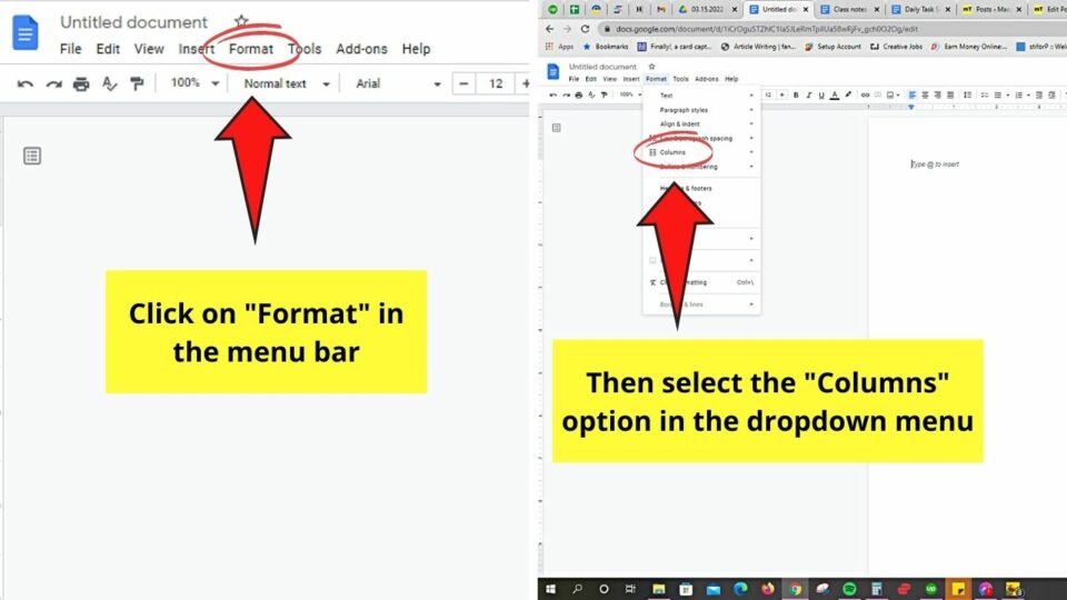 How to Make 2 Columns in Google Docs — The Answer!