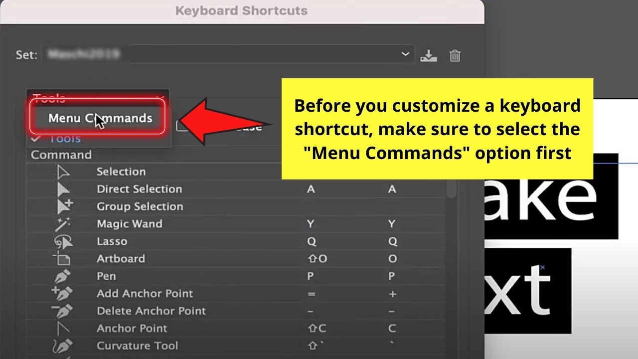 How to Make Text Bigger in Illustrator Using a Keyboard Shortcut Step 4.1