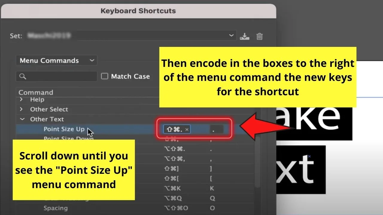 How to Make Text Bigger in Illustrator Using a Keyboard Shortcut Step 5.1