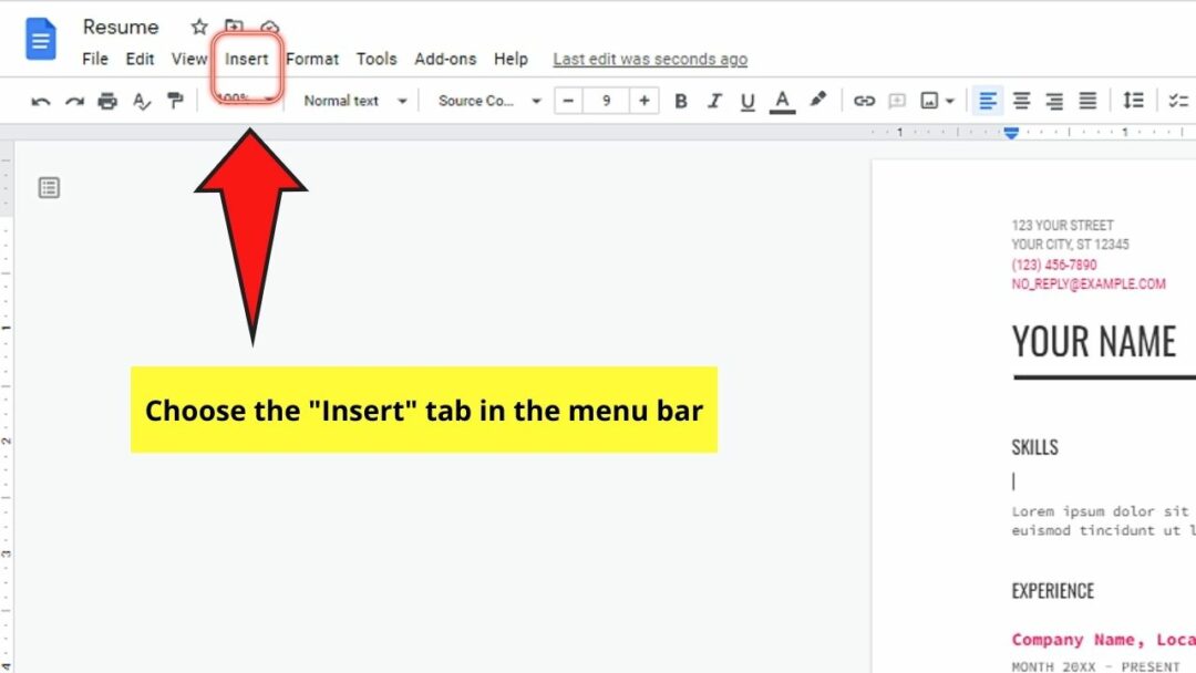 How To Type Over A Line In Google Docs