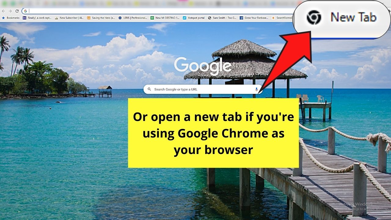 How to Open Extensions in Chrome from the Browser through the Extensions Icon Step 1.2