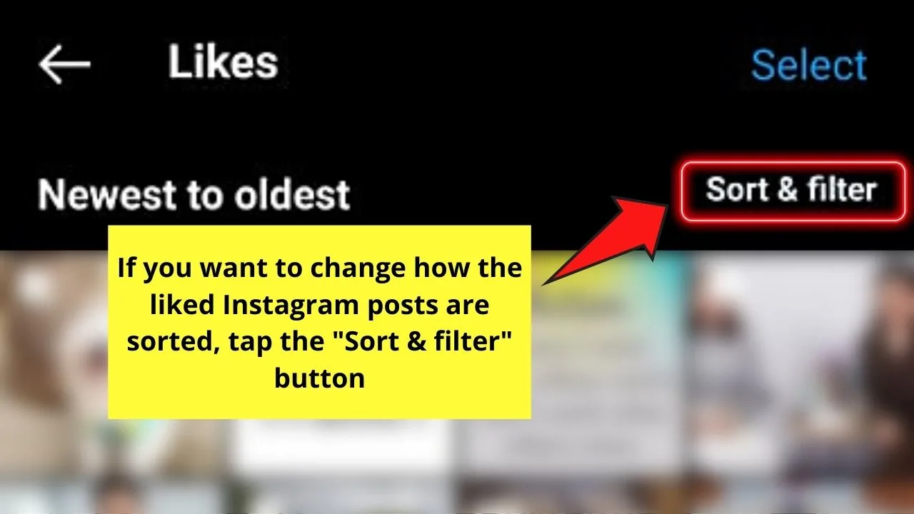 How to See Your Liked Posts on Instagram Step 5.3