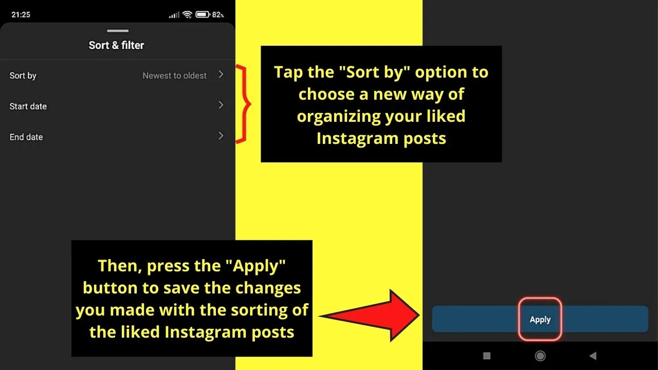 How to See Your Liked Posts on Instagram Step 5.4