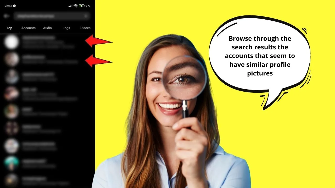 How to See if Someone Has Multiple Instagram Accounts on Instagram Step 3