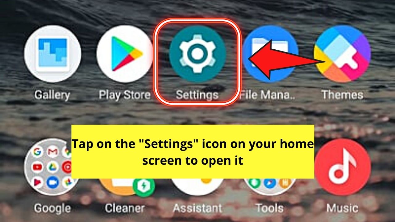 How to Turn Off Auto Caps on Android Through the Language and Inputs Settings Option Step 1