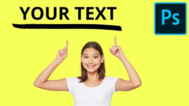 The 2 Easiest Methods to Underline Text in Photoshop