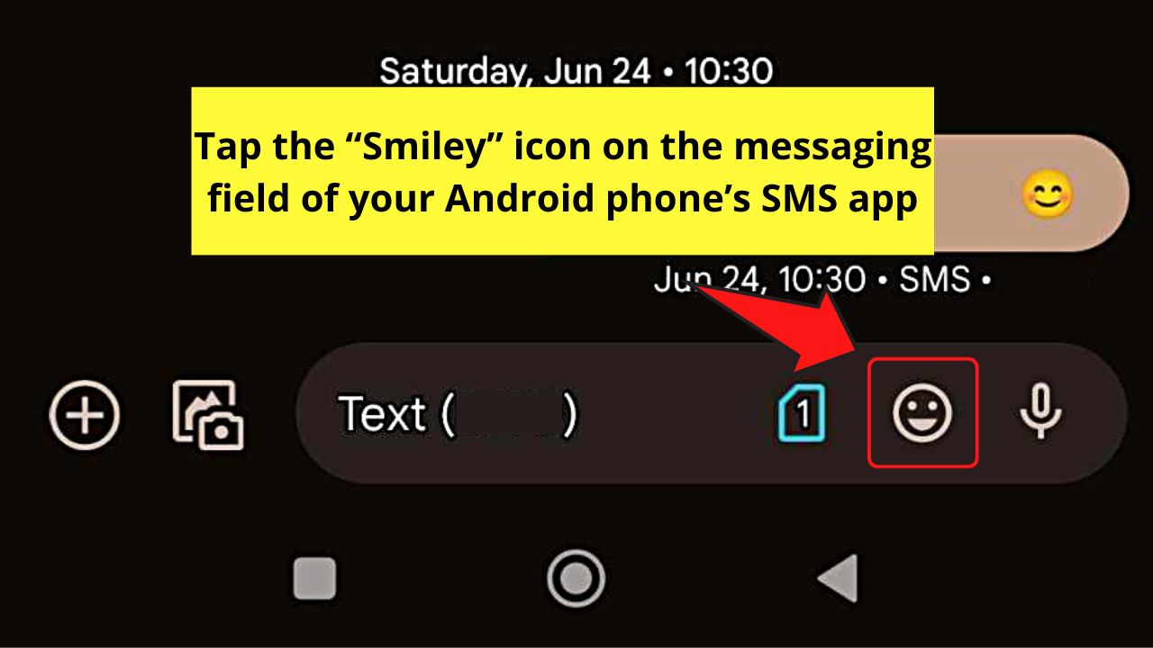 How to Change All Emoji Skin Color at Once on Android Step 1