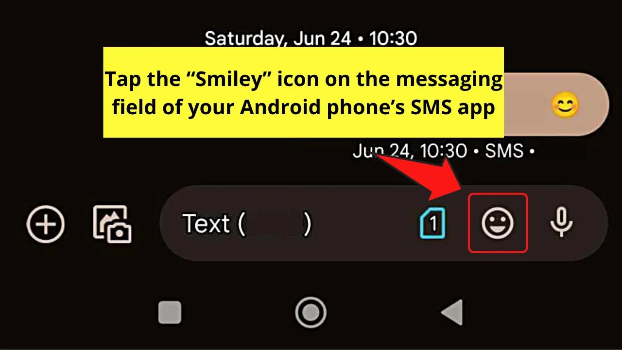 How to Change All Emoji Skin Color at Once on Android Step 1