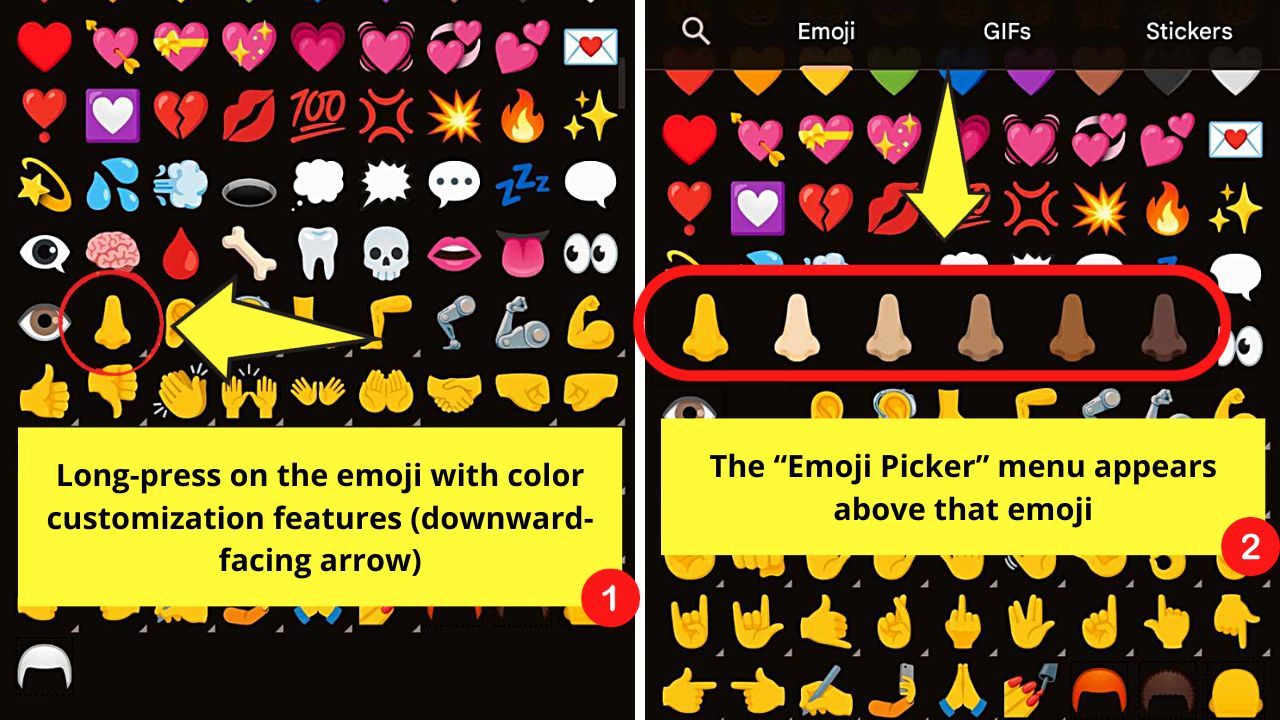 How to Change All Emoji Skin Color at Once on Android Step 2