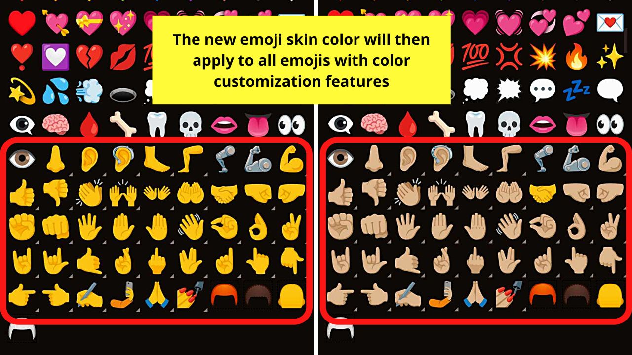 How to Change All Emoji Skin Color at Once on Android Step 3