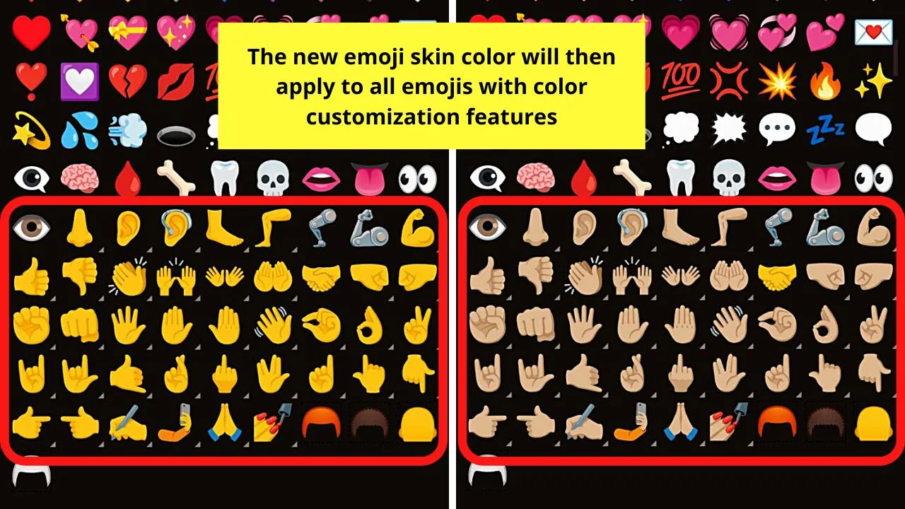 How to Change All Emoji Skin Color at Once on Android Step 3