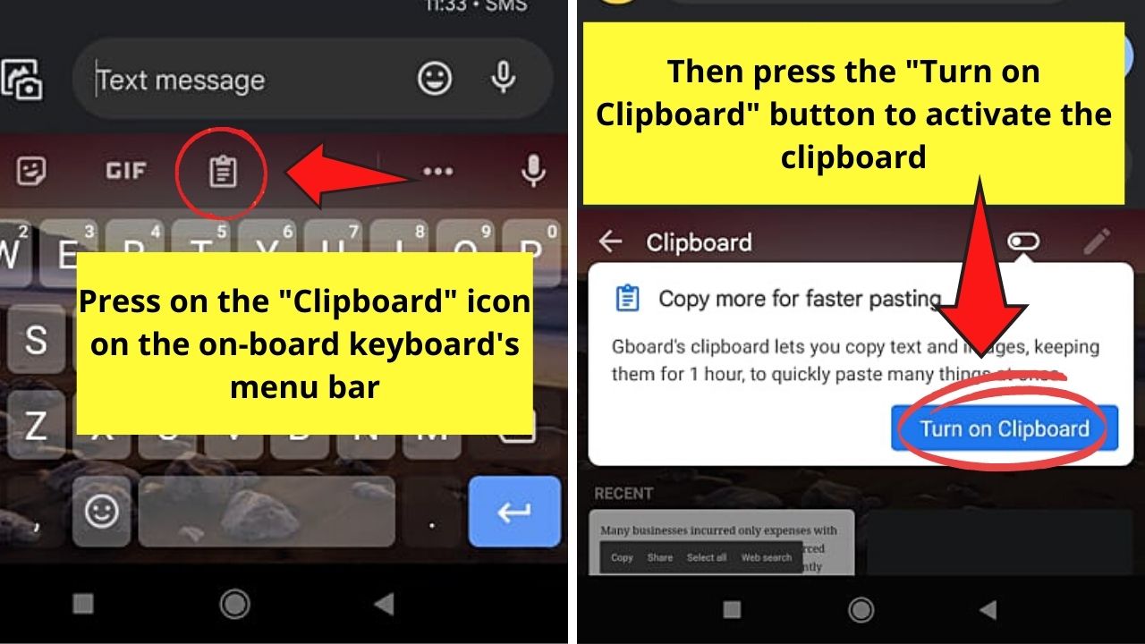 How to Clear the Clipboard on Android by Individually Deleting Items Note