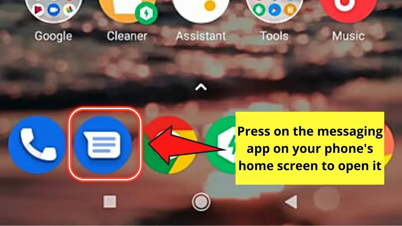 How to Clear the Clipboard on Android by Individually Deleting Text Items Step 1